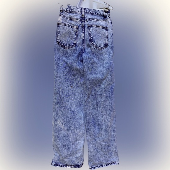 SHEIN - Women's Denium JEANS Sz XS - BLUE ACID WASH - Picture 5 of 14